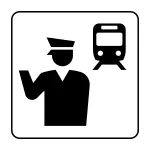 Station Office Station Staff SVG Icon